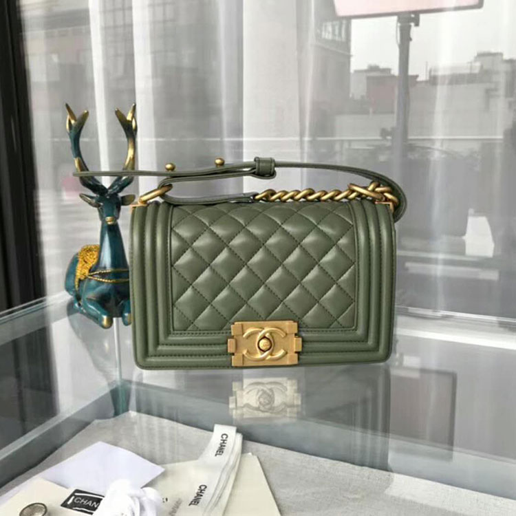 2018 Chanel LeBoy Flap Shoulder Bag