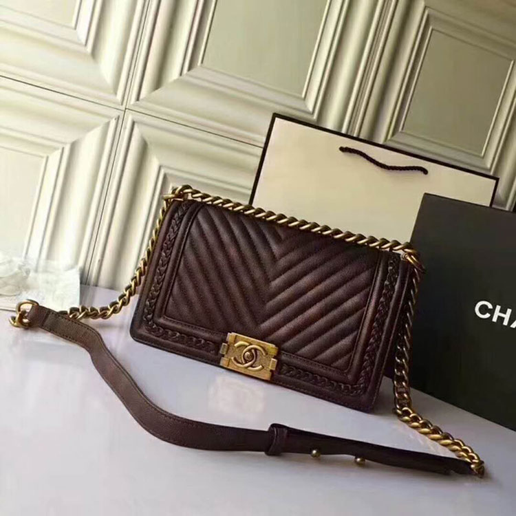 2018 Chanel LeBoy Flap Shoulder Bag