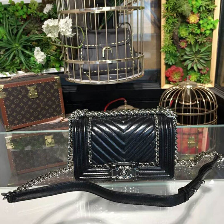 2018 Chanel LeBoy Flap Shoulder Bag