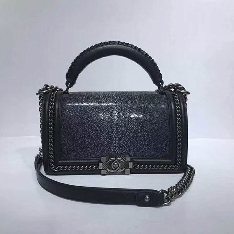 2018 Chanel LeBoy Flap Shoulder Bag