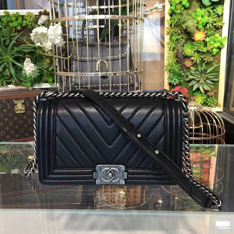 2018 Chanel LeBoy Flap Shoulder Bag