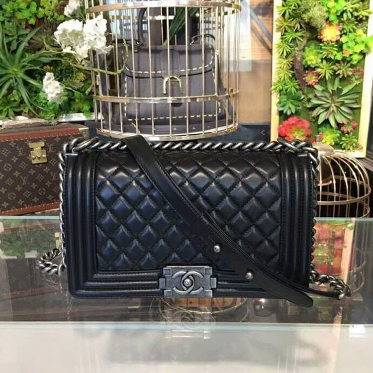 2018 Chanel LeBoy Flap Shoulder Bag