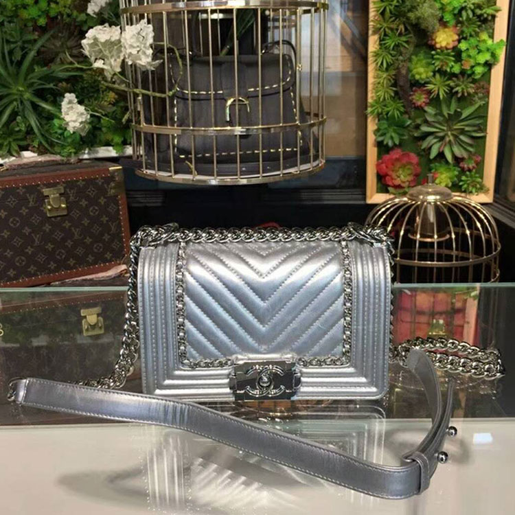 2018 Chanel LeBoy Flap Shoulder Bag