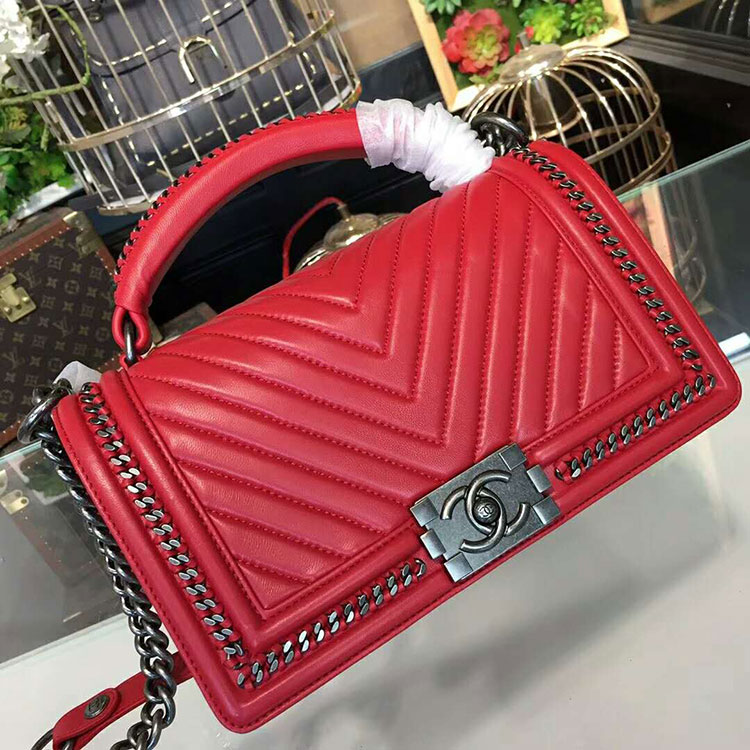 2018 Chanel LeBoy Flap Shoulder Bag