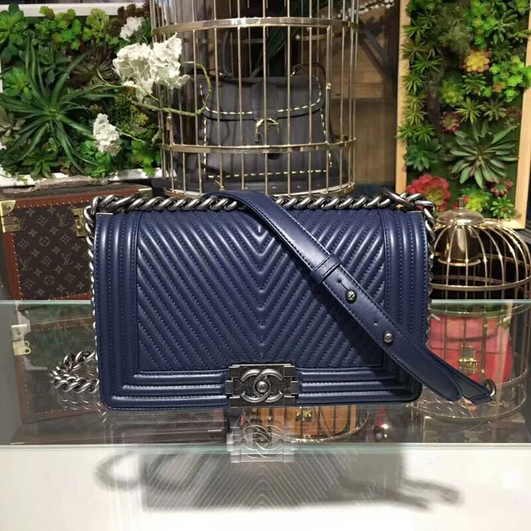 2018 Chanel LeBoy Flap Shoulder Bag