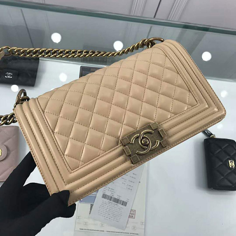 2018 Chanel LeBoy Flap Shoulder Bag