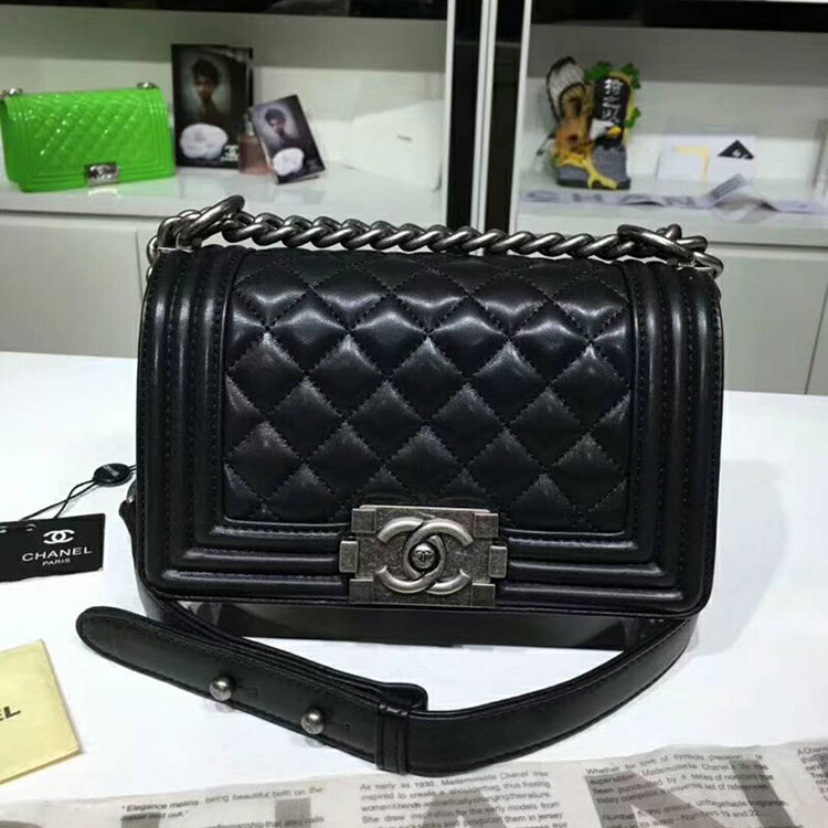 2018 Chanel LeBoy Flap Shoulder Bag