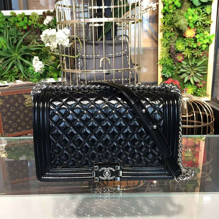 2018 Chanel LeBoy Flap Shoulder Bag