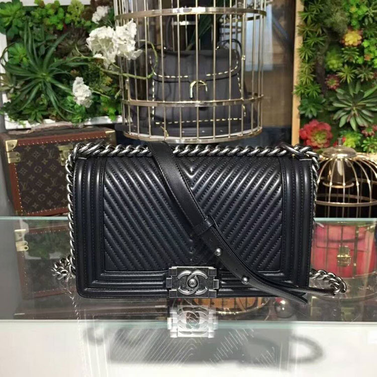 2018 Chanel LeBoy Flap Shoulder Bag