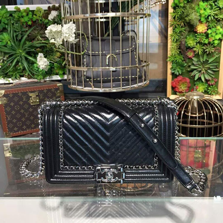 2018 Chanel LeBoy Flap Shoulder Bag