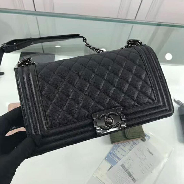 2018 Chanel LeBoy Flap Shoulder Bag