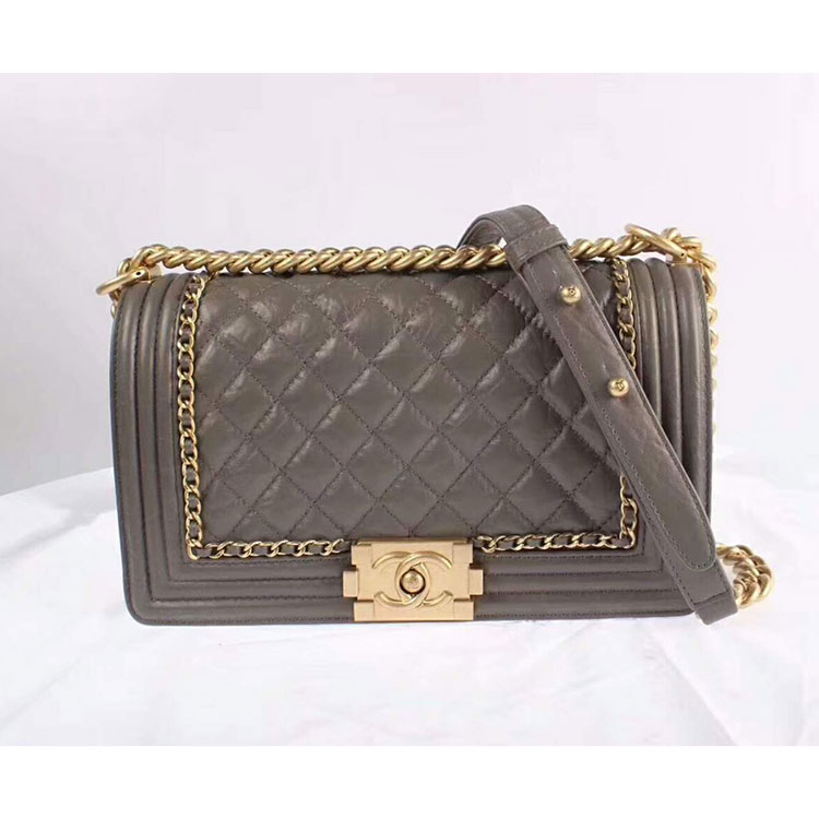 2018 Chanel LeBoy Flap Shoulder Bag