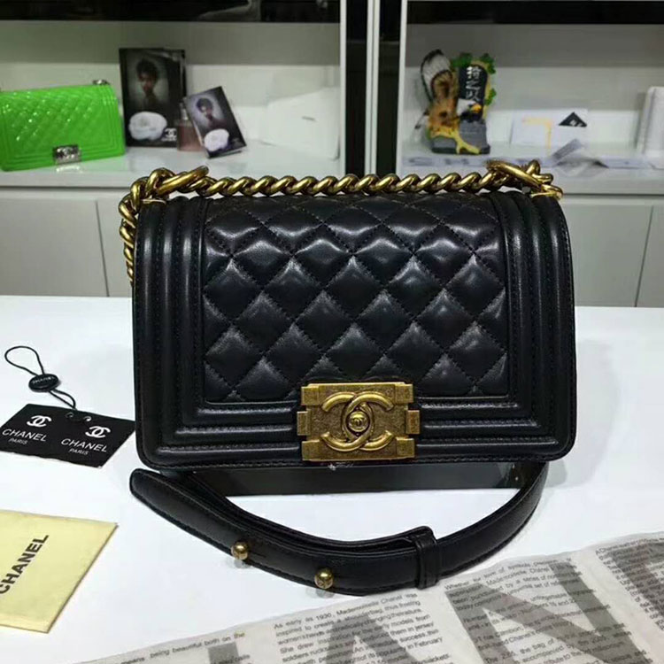 2018 Chanel LeBoy Flap Shoulder Bag