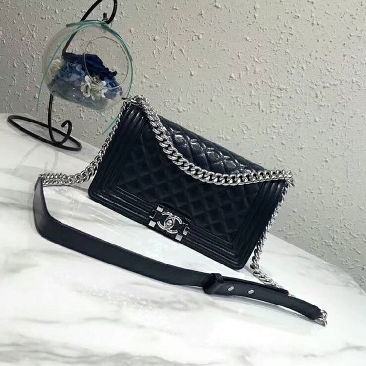 2018 Chanel LeBoy Flap Shoulder Bag