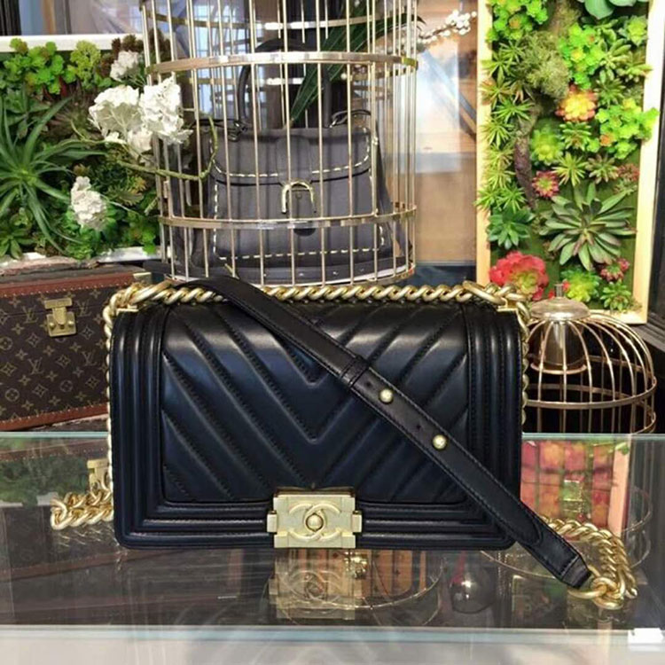 2018 Chanel LeBoy Flap Shoulder Bag