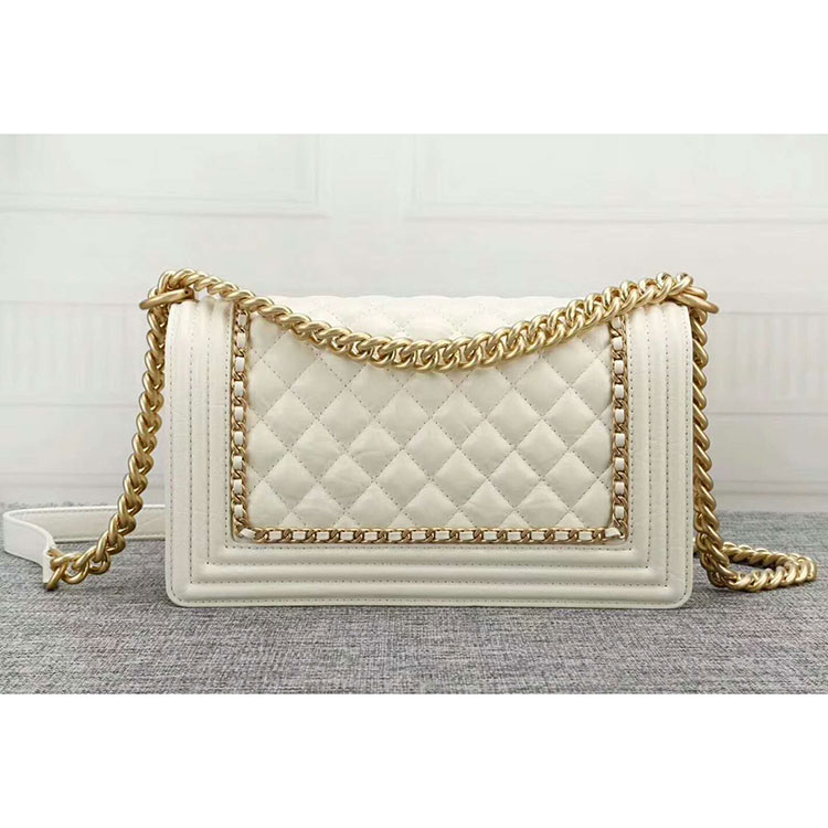 2018 Chanel LeBoy Flap Shoulder Bag