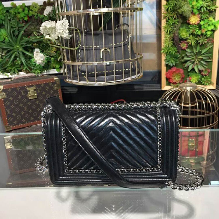 2018 Chanel LeBoy Flap Shoulder Bag