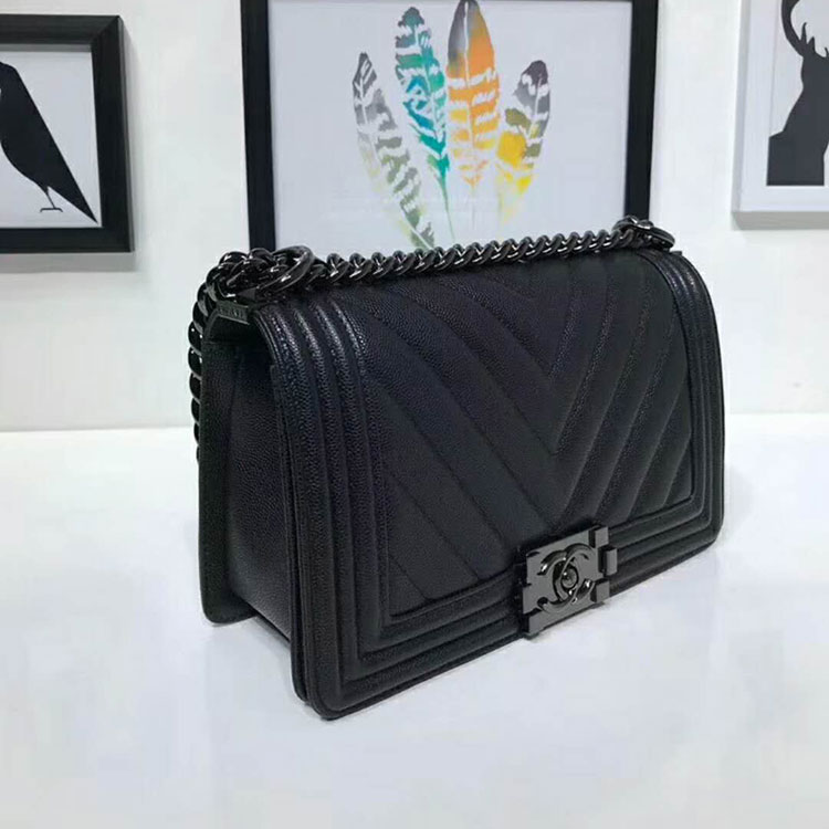 2018 Chanel LeBoy Flap Shoulder Bag