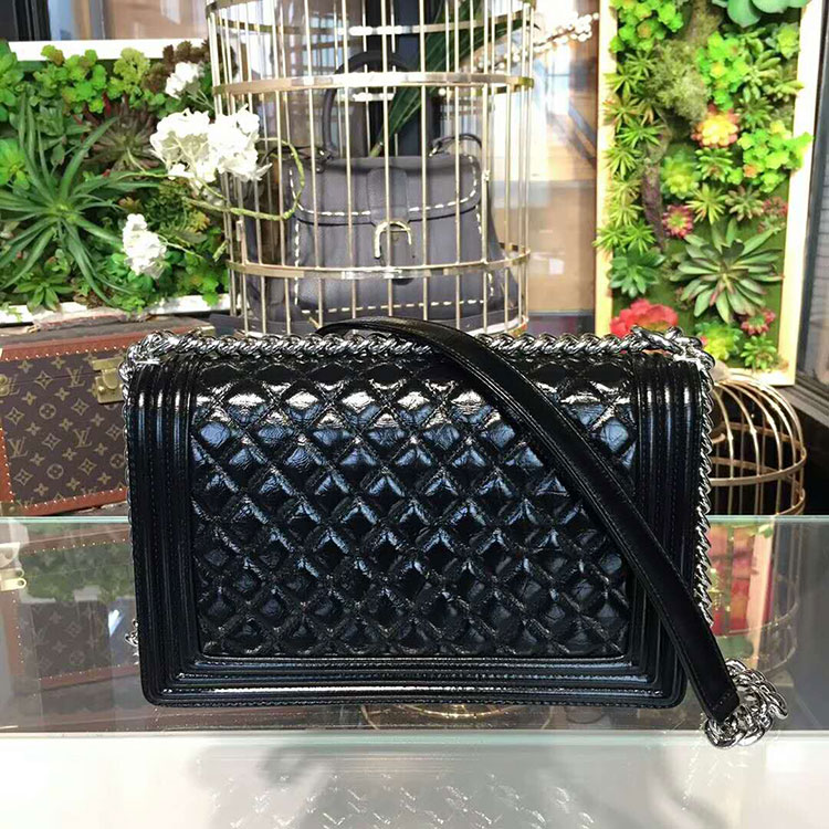 2018 Chanel LeBoy Flap Shoulder Bag