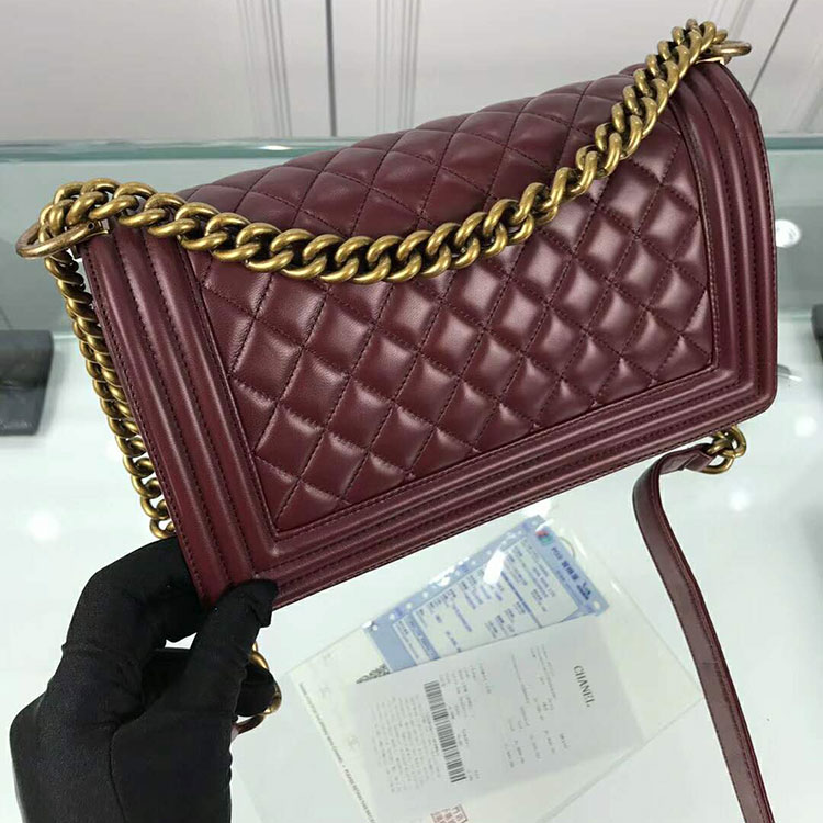 2018 Chanel LeBoy Flap Shoulder Bag