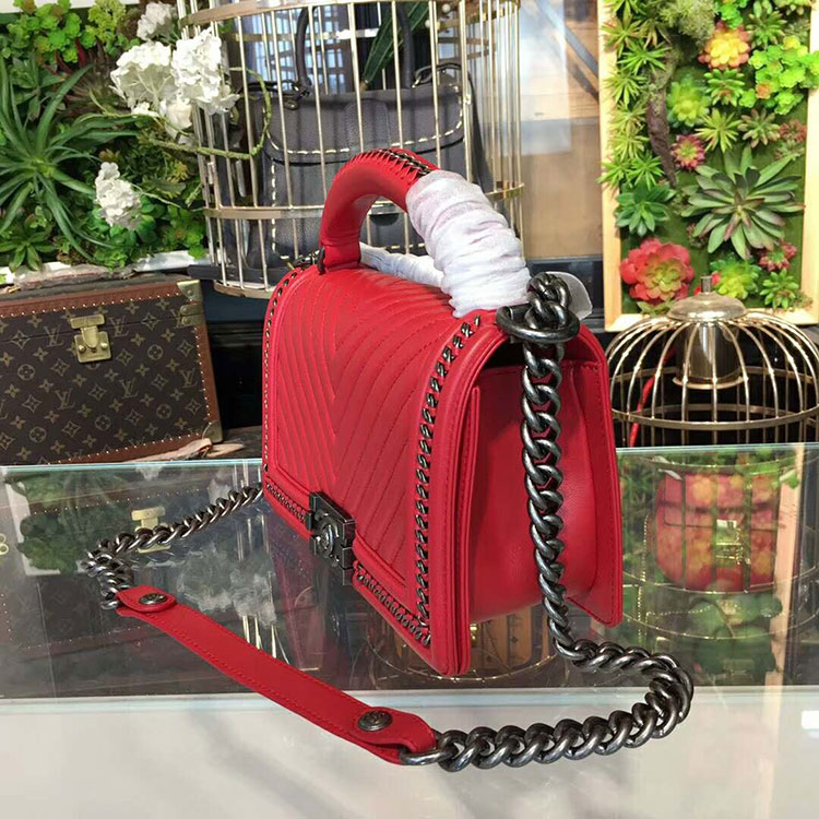 2018 Chanel LeBoy Flap Shoulder Bag