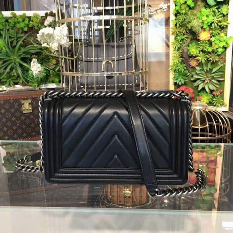 2018 Chanel LeBoy Flap Shoulder Bag