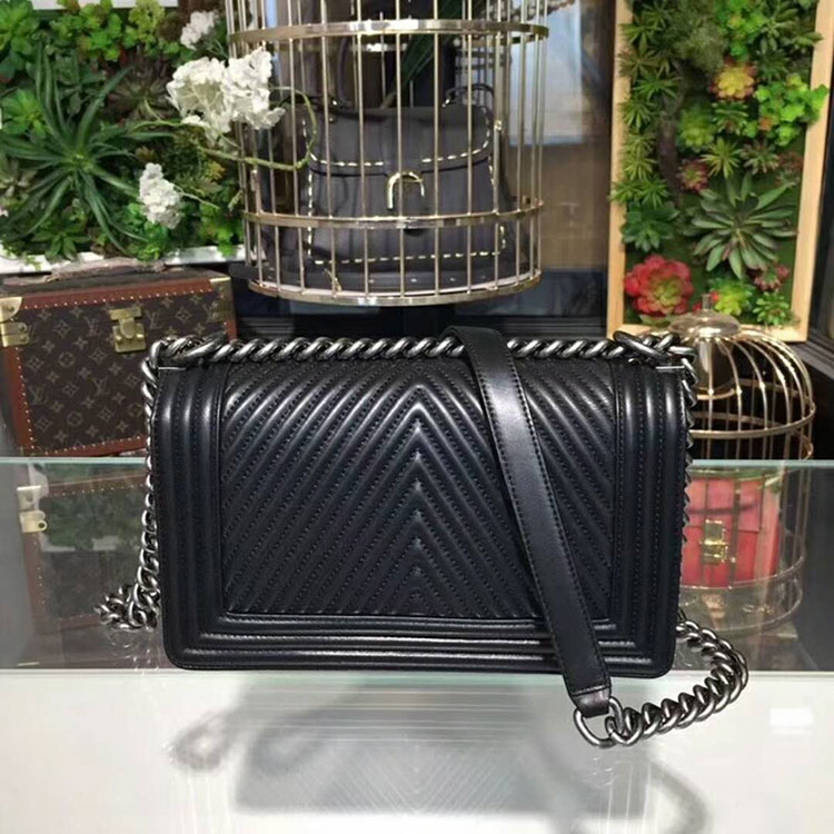 2018 Chanel LeBoy Flap Shoulder Bag