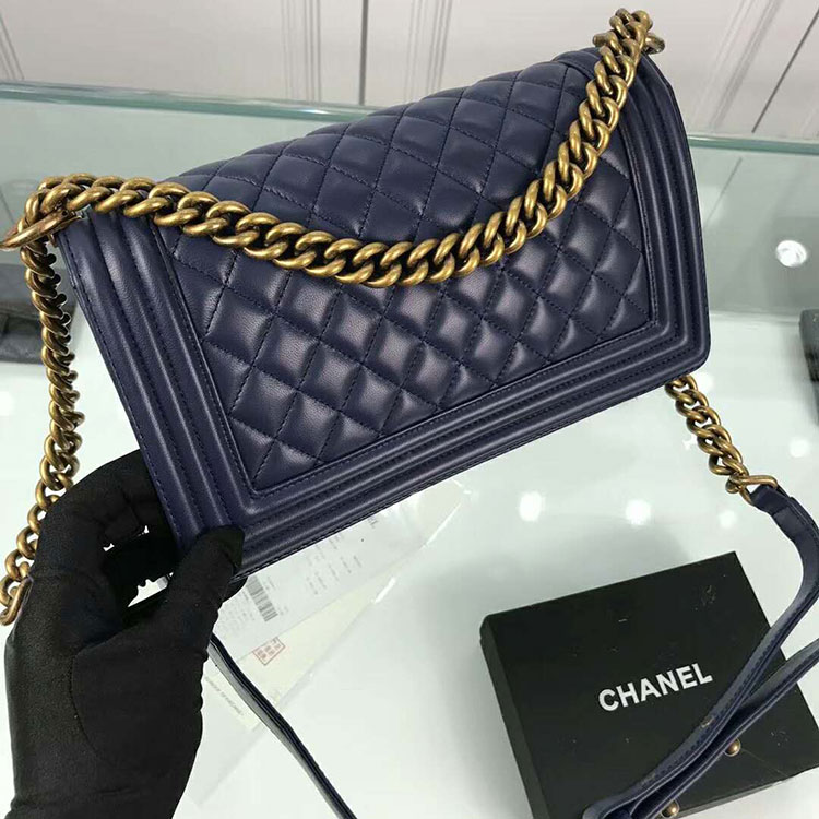 2018 Chanel LeBoy Flap Shoulder Bag