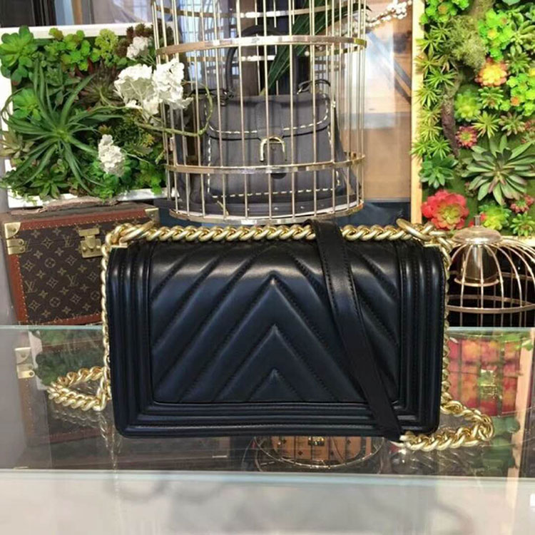 2018 Chanel LeBoy Flap Shoulder Bag