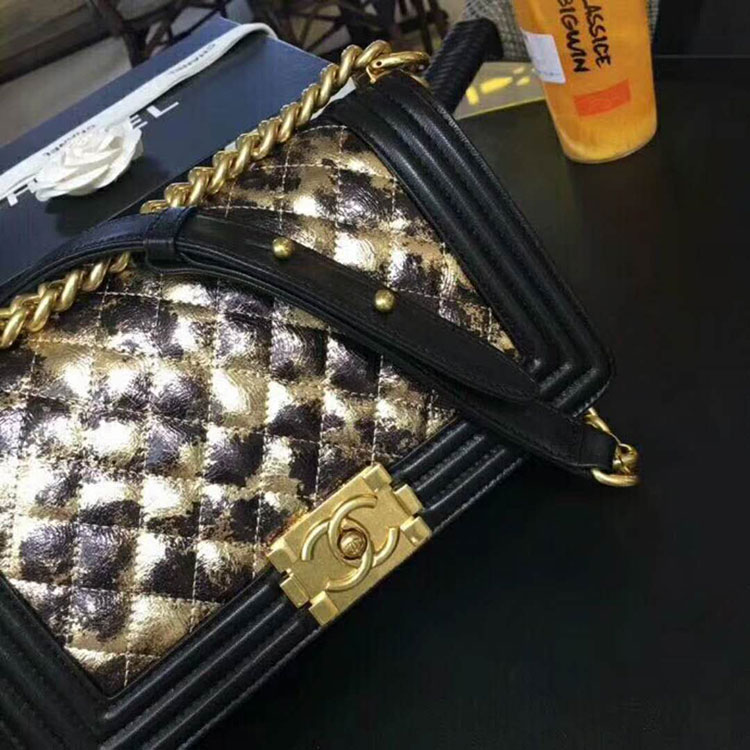 2018 Chanel LeBoy Flap Shoulder Bag