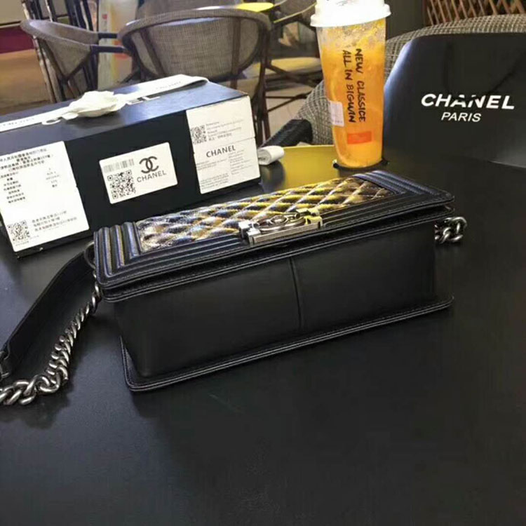 2018 Chanel LeBoy Flap Shoulder Bag