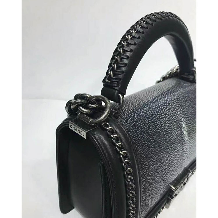 2018 Chanel LeBoy Flap Shoulder Bag