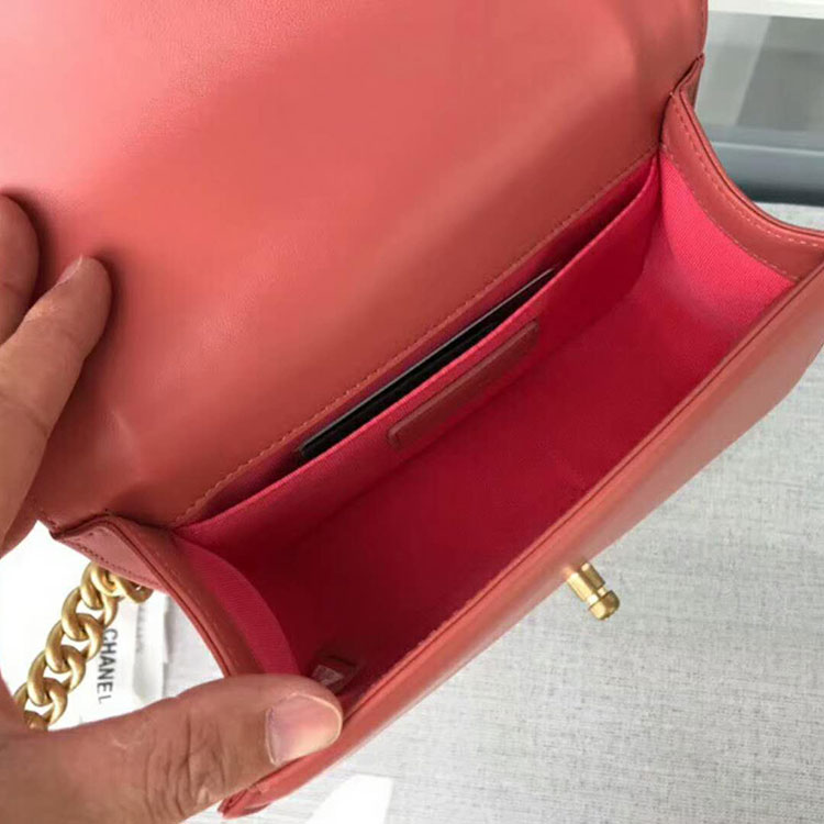 2018 Chanel LeBoy Flap Shoulder Bag