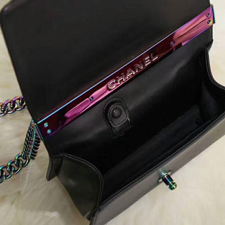 2018 Chanel LeBoy Flap Shoulder Bag