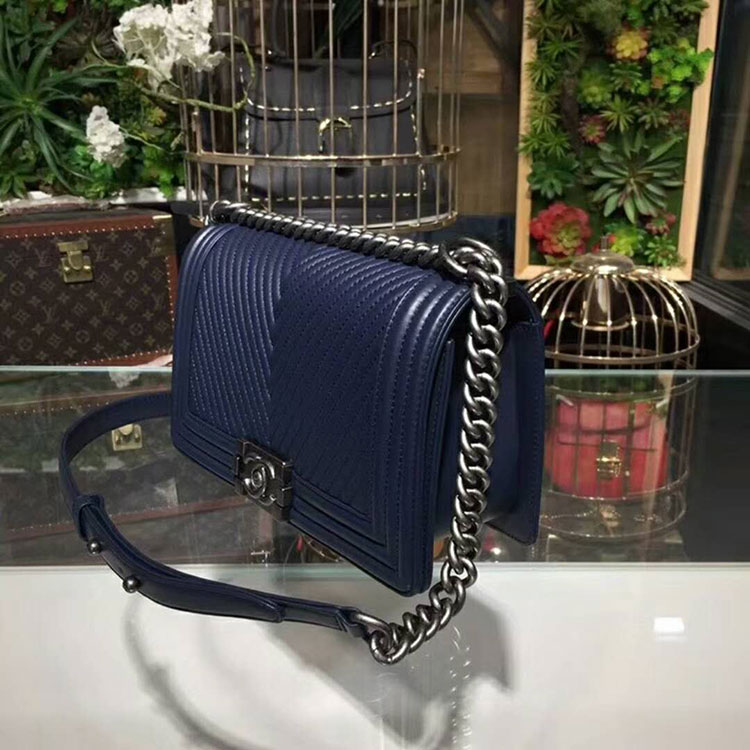 2018 Chanel LeBoy Flap Shoulder Bag