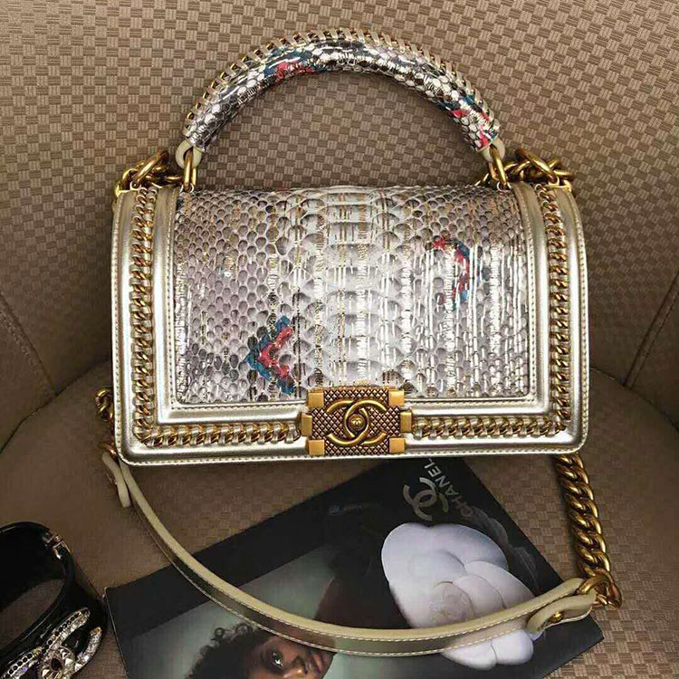 2018 Chanel LeBoy Tote Shoulder Bag