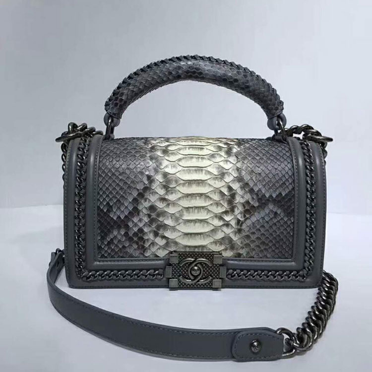 2018 Chanel LeBoy Tote Shoulder Bag