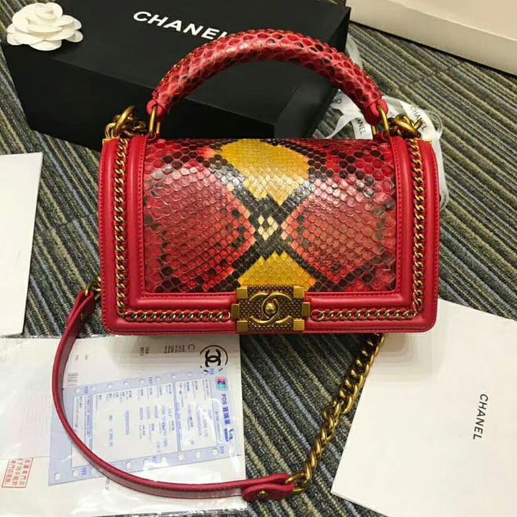 2018 Chanel LeBoy Tote Shoulder Bag