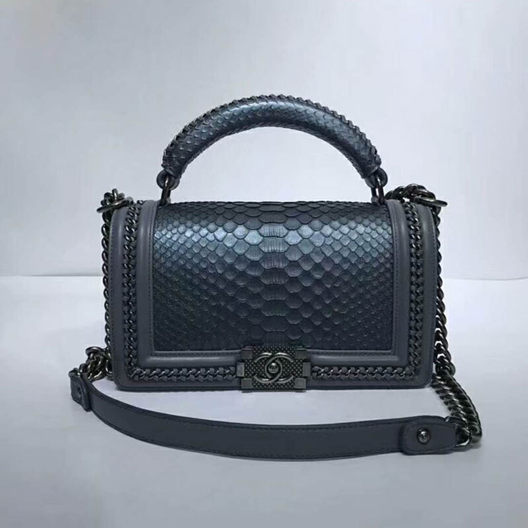 2018 Chanel LeBoy Tote Shoulder Bag