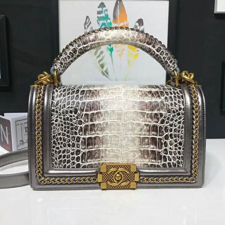 2018 Chanel LeBoy Tote Shoulder Bag