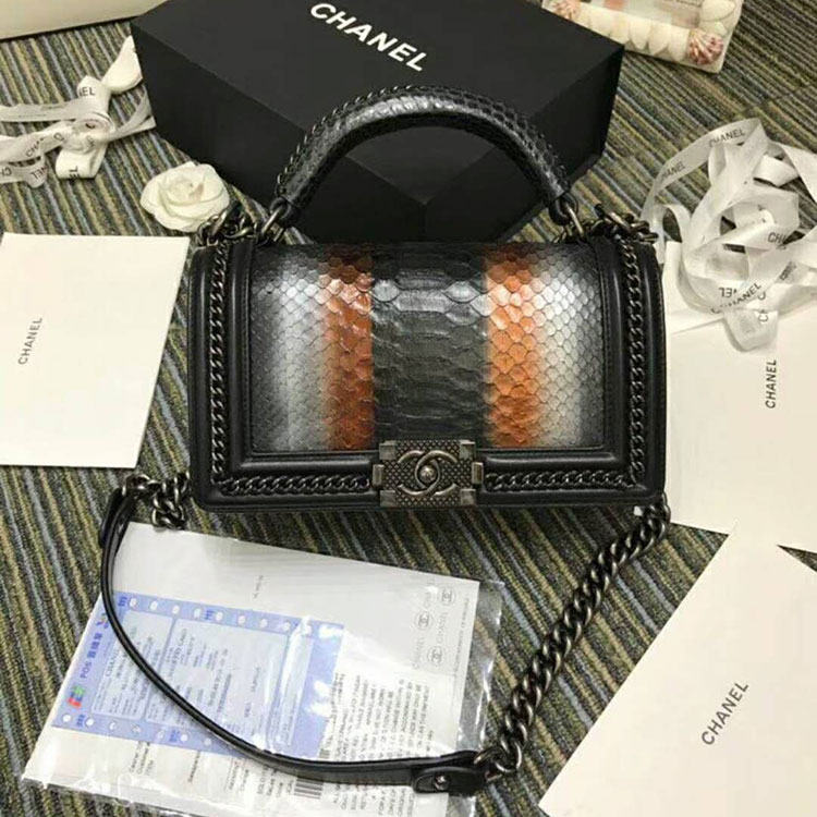 2018 Chanel LeBoy Tote Shoulder Bag