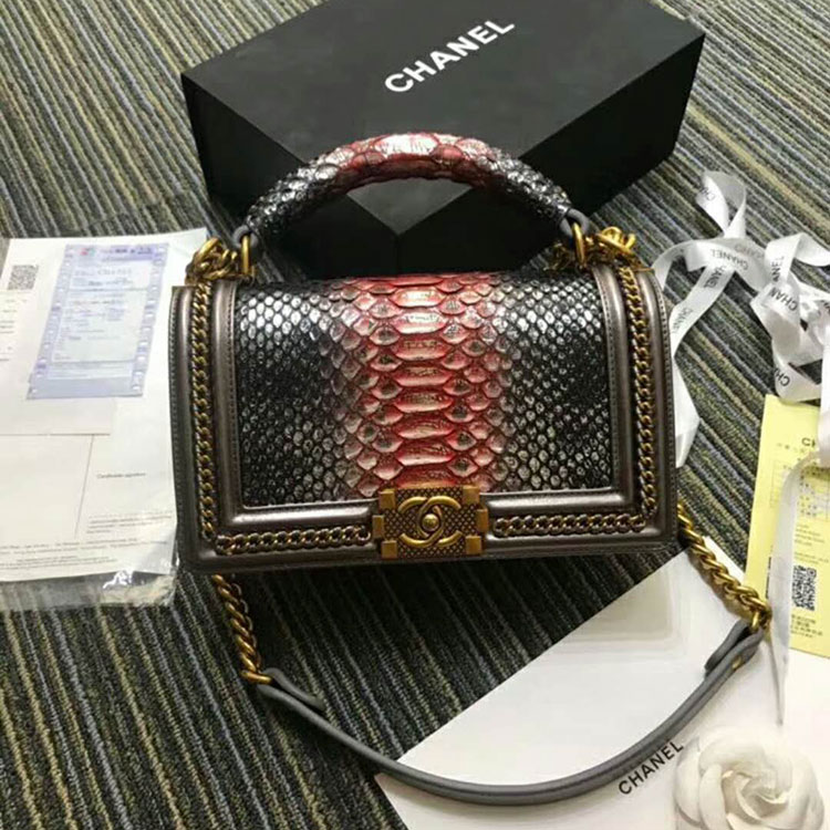 2018 Chanel LeBoy Tote Shoulder Bag