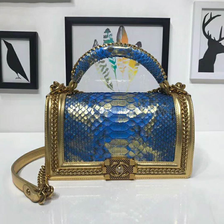 2018 Chanel LeBoy Tote Shoulder Bag