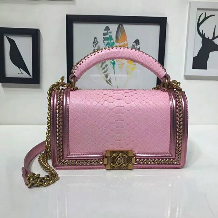 2018 Chanel LeBoy Tote Shoulder Bag