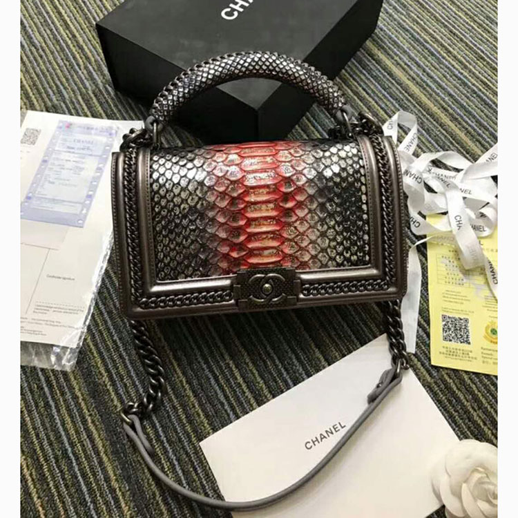 2018 Chanel LeBoy Tote Shoulder Bag