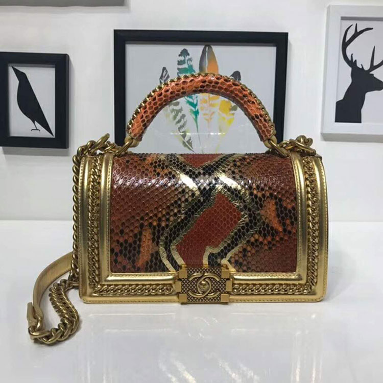 2018 Chanel LeBoy Tote Shoulder Bag