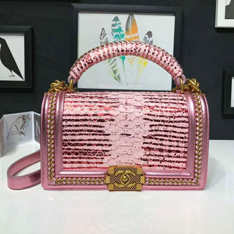 2018 Chanel LeBoy Tote Shoulder Bag