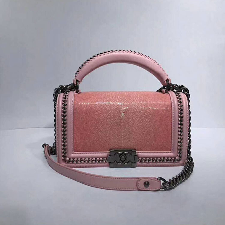 2018 Chanel LeBoy Tote Shoulder Bag