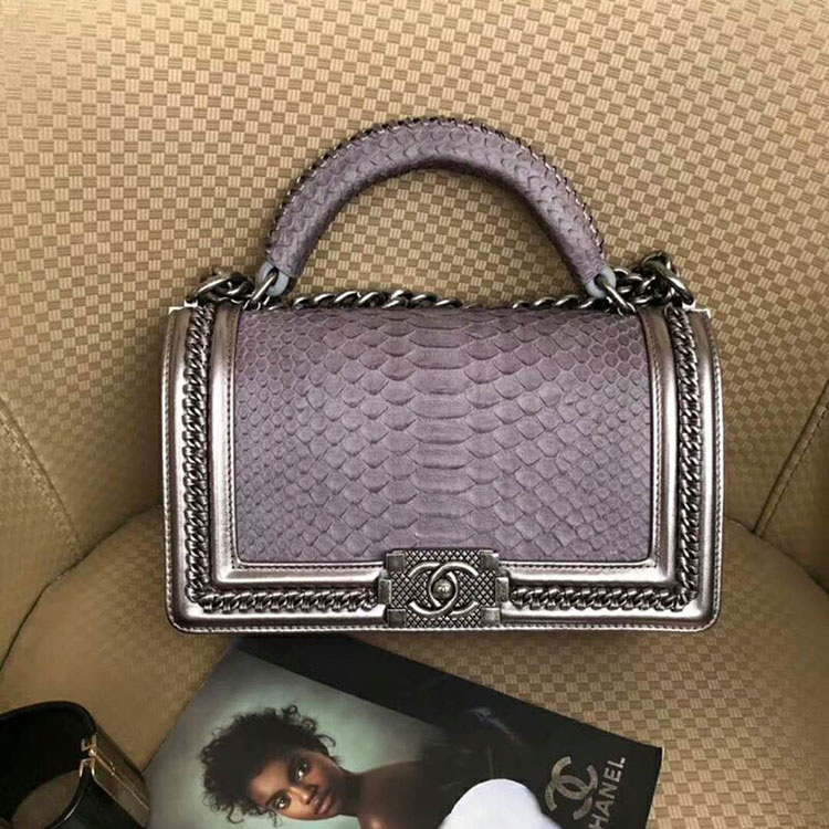 2018 Chanel LeBoy Tote Shoulder Bag