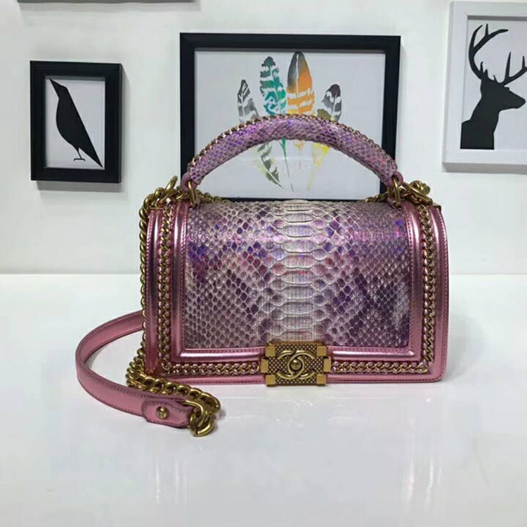 2018 Chanel LeBoy Tote Shoulder Bag